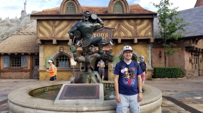 Gaston Statue